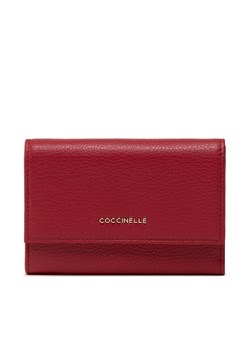 Duży Portfel Damski Coccinelle MW5 Metallic Soft E2 MW5 11 66 01 Czerwony ze sklepu eobuwie.pl w kategorii Portfele damskie - zdjęcie 184705367
