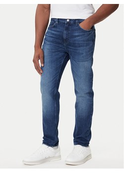 HUGO Jeansy 50542689 Granatowy Slim Fit ze sklepu MODIVO w kategorii Jeansy męskie - zdjęcie 184706709