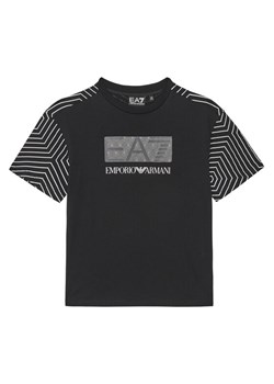 EA7 Emporio Armani T-Shirt 7B000044 AF10378 UC001 Czarny Regular Fit ze sklepu MODIVO w kategorii T-shirty chłopięce - zdjęcie 184706716