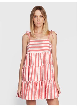 Seafolly Sukienka letnia Cabana 54861-DR Czerwony Regular Fit ze sklepu MODIVO w kategorii Sukienki - zdjęcie 184706747