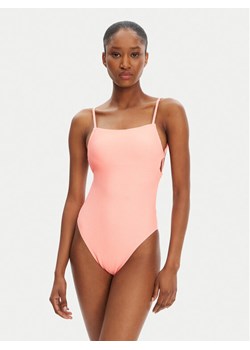 Billabong Strój kąpielowy Tanlines Eva One Piece EBJX100111 Koralowy ze sklepu MODIVO w kategorii Stroje kąpielowe - zdjęcie 184706775