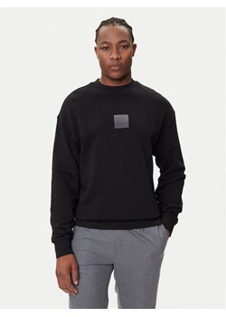 HUGO Bluza Dusplited 50542847 Czarny Relaxed Fit ze sklepu MODIVO w kategorii Bluzy męskie - zdjęcie 184706777