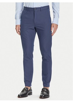 BOSS Chinosy P-Kaiton1 50543945 Błękitny Slim Fit ze sklepu MODIVO w kategorii Spodnie męskie - zdjęcie 184706786