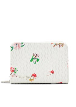 Desigual Mały Portfel Damski 24SAYP13 Écru ze sklepu MODIVO w kategorii Portfele damskie - zdjęcie 184706825
