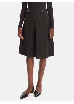HUGO Spódnica midi Raferi 50542629 982 Czarny Regular Fit ze sklepu MODIVO w kategorii Spódnice - zdjęcie 184706835