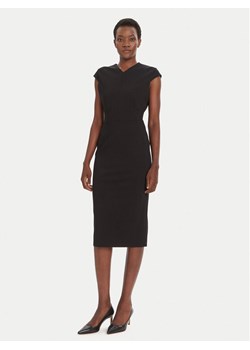 BOSS Sukienka koktajlowa Dulisa 50541987 Czarny Slim Fit ze sklepu MODIVO w kategorii Sukienki - zdjęcie 184706875