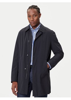 Bugatti Płaszcz przejściowy 535400-59030 Granatowy Slim Fit ze sklepu MODIVO w kategorii Płaszcze męskie - zdjęcie 184706879