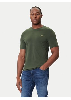 HUGO T-Shirt Dero222 50466158 Zielony Regular Fit ze sklepu MODIVO w kategorii T-shirty męskie - zdjęcie 184706885