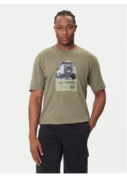 BOSS T-Shirt Te_Wagon 50546958 Zielony Relaxed Fit ze sklepu MODIVO w kategorii T-shirty męskie - zdjęcie 184706915
