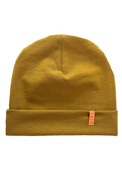 LiVi Czapka beanie &quot;Curry&quot; w kolorze jasnobrązowym ze sklepu Limango Polska w kategorii Czapki dziecięce - zdjęcie 184708218