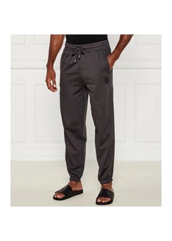 BOSS BLACK Spodnie dresowe BB Patch | Regular Fit - id: BW254M000032021 - marki BOSS HUGO BOSS - 184709387 BOSS BLACK Spodnie dresowe BB Patch | Regular Fit ze sklepu Gomez Fashion Store w kategorii Piżamy męskie - zdjęcie 184709387