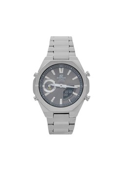 Casio Zegarek Edefice ECB-S10D-8AEF Srebrny ze sklepu MODIVO w kategorii Zegarki - zdjęcie 184709747