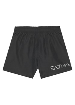 EA7 Emporio Armani Szorty kąpielowe 7B000109 AF13049 MC026 Czarny Regular Fit ze sklepu MODIVO w kategorii Kąpielówki chłopięce - zdjęcie 184709758