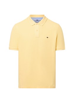 Fynch-Hatton Męska koszulka polo Mężczyźni Bawełna kukurydziany jednolity ze sklepu vangraaf w kategorii T-shirty męskie - zdjęcie 184710056