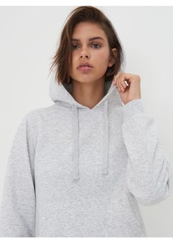 Sinsay - Bluza basic z kapturem - szary ze sklepu Sinsay w kategorii Bluzy damskie - zdjęcie 184711958
