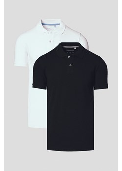 Zestaw 2 Koszulek Polo Bawełnianych Cassian ze sklepu Lancerto S.A. w kategorii T-shirty męskie - zdjęcie 184712289