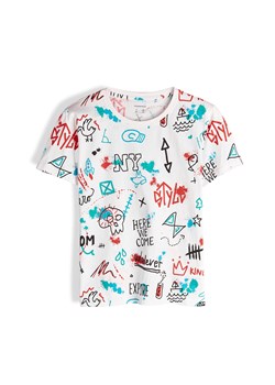GATE Bawełniana koszulka z nadrukiem 8Y ze sklepu gateshop w kategorii T-shirty chłopięce - zdjęcie 184712428