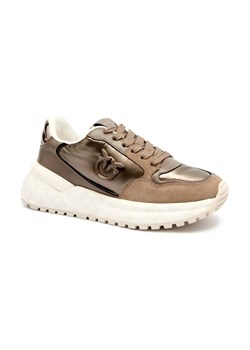 Pinko Skórzane sneakersy GEM 07 ze sklepu Gomez Fashion Store w kategorii Buty sportowe damskie - zdjęcie 184712778