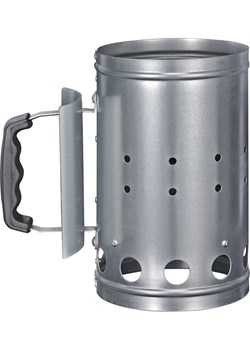 Chefware Kominek w kolorze srebrnym do rozpalania - 24 x 27 x 16 cm ze sklepu Limango Polska w kategorii Pozostałe wyposażenie ogrodowe - zdjęcie 184712945