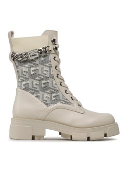 Guess Botki Madiera FL7MDR ELE10 Beżowy ze sklepu MODIVO w kategorii Workery damskie - zdjęcie 184714445