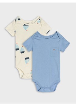 Sinsay - Body 2 pack - kremowy ze sklepu Sinsay w kategorii Odzież dla niemowląt - zdjęcie 184720269