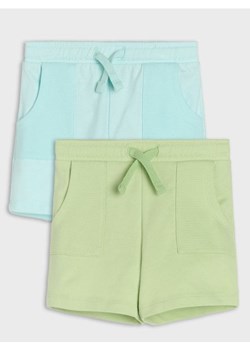 Sinsay - Szorty 2 pack - niebieski ze sklepu Sinsay w kategorii Odzież dla niemowląt - zdjęcie 184720316