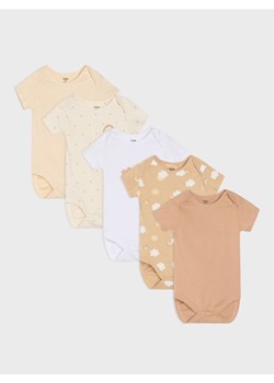 Sinsay - Body 5 pack - biały ze sklepu Sinsay w kategorii Body niemowlęce - zdjęcie 184720355