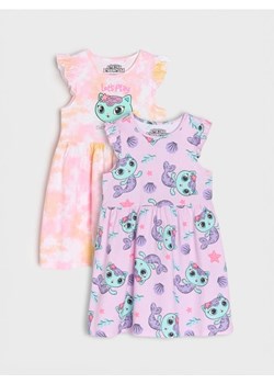 Sinsay - Sukienki 2 pack Gabby's Dollhouse - wielobarwny ze sklepu Sinsay w kategorii Sukienki dziewczęce - zdjęcie 184720425