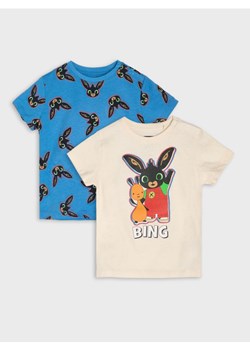 Sinsay - Koszulki 2 pack Bing - kremowy - id: 508EJ-01X - marki Sinsay - 184720447 Sinsay - Koszulki 2 pack Bing - kremowy ze sklepu Sinsay w kategorii T-shirty chłopięce - zdjęcie 184720447