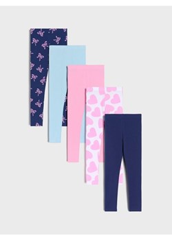 Sinsay - Legginsy 5 pack - wielobarwny ze sklepu Sinsay w kategorii Spodnie dziewczęce - zdjęcie 184720486