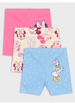 Sinsay - Krótkie legginsy 3 pack Mickey Mouse - różowy ze sklepu Sinsay w kategorii Odzież dla niemowląt - zdjęcie 184720576