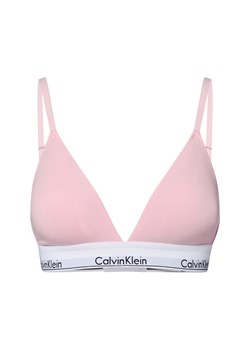 Calvin Klein Damski biustonosz Kobiety Dżersej różowy jednolity ze sklepu vangraaf w kategorii Biustonosze - zdjęcie 184721269