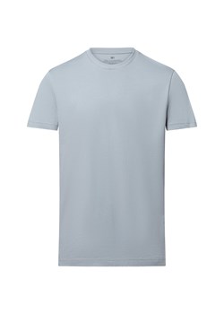 Nils Sundström Koszulka męska Mężczyźni Bawełna jasny szary jednolity ze sklepu vangraaf w kategorii T-shirty męskie - zdjęcie 184721297