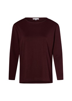 Marie Lund Koszula damska Kobiety Bawełna bordowy jednolity ze sklepu vangraaf w kategorii Bluzki damskie - zdjęcie 184721326