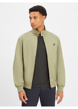 Fred Perry Bluza męska Mężczyźni Bawełna seledynowy jednolity ze sklepu vangraaf w kategorii Bluzy męskie - zdjęcie 184721345