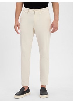 BOSS Chino - Kaiton Mężczyźni Bawełna écru jednolity ze sklepu vangraaf w kategorii Spodnie męskie - zdjęcie 184721347