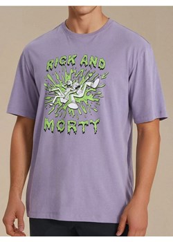 Sinsay - Koszulka Rick and Morty - fioletowy ze sklepu Sinsay w kategorii T-shirty męskie - zdjęcie 184721725