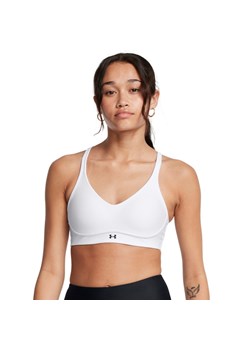 Biustonosz treningowy Under Armour UA Infinity Low 2.0 Bra - biały ze sklepu Sportstylestory.com w kategorii Biustonosze - zdjęcie 184721889