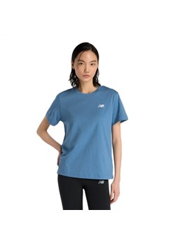Koszulka damska New Balance WT41509SRU - niebieska ze sklepu streetstyle24.pl w kategorii Bluzki damskie - zdjęcie 184722036