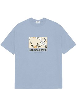 JACK &amp; JONES Junior Koszulka w kolorze błękitnym ze sklepu Limango Polska w kategorii Bluzki dziewczęce - zdjęcie 184722185