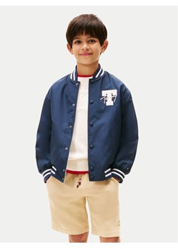 Tommy Hilfiger Kurtka bomber KB0KB09740 Granatowy Relaxed Fit ze sklepu MODIVO w kategorii Kurtki chłopięce - zdjęcie 184722365