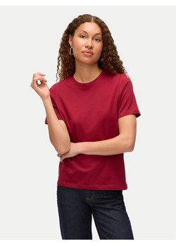 Vero Moda T-Shirt Paulina 10316991 Czerwony Regular Fit ze sklepu MODIVO w kategorii Bluzki damskie - zdjęcie 184722369