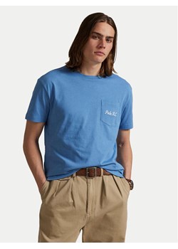 Polo Ralph Lauren T-Shirt 710P00084001 Niebieski Custom Slim Fit ze sklepu MODIVO w kategorii T-shirty męskie - zdjęcie 184722388