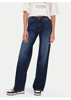 ONLY Jeansy Madison 15318405 Granatowy Wide Leg ze sklepu MODIVO w kategorii Jeansy damskie - zdjęcie 184722406