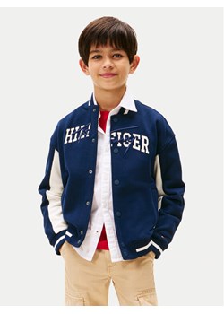 Tommy Hilfiger Bluza KB0KB09745 Granatowy Regular Fit ze sklepu MODIVO w kategorii Bluzy chłopięce - zdjęcie 184722429