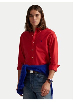 Polo Ralph Lauren Koszula 710804257061 Czerwony Slim Fit ze sklepu MODIVO w kategorii Koszule męskie - zdjęcie 184722455