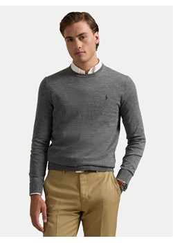 Polo Ralph Lauren Sweter 710946143002 Szary Slim Fit ze sklepu MODIVO w kategorii Swetry męskie - zdjęcie 184722469