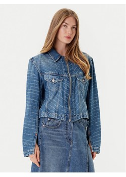 BOSS Kurtka jeansowa 50542426 Niebieski Slim Fit ze sklepu MODIVO w kategorii Kurtki damskie - zdjęcie 184722478
