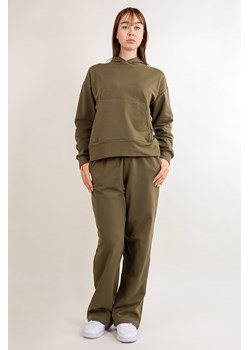 Dkaren DK-K-B8 Komplet bluza+spodnie, khaki ze sklepu kontri.pl w kategorii Komplety i garnitury damskie - zdjęcie 184723687