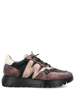 Hiszpańskie sneakersy premium - WONDERS A-2491 METALICZNE ze sklepu Tymoteo.pl - sklep obuwniczy w kategorii Buty sportowe damskie - zdjęcie 184724028